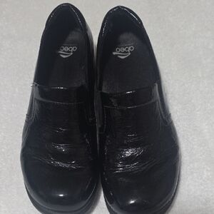 Abeo Glossy Black Loafers